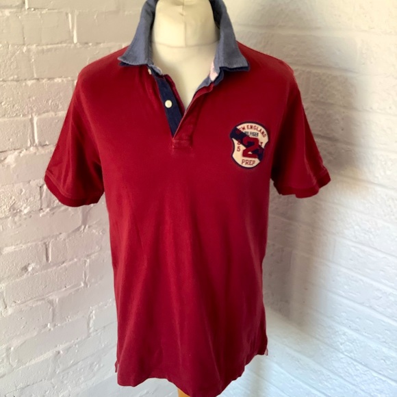 Tommy Hilfiger Other - Tommy Hilfiger Slim Fit Polo Shirt - Size XL - Burgundy - Pique Cotton - P2P 21”